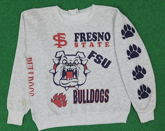Vintage Lee jaren 90 Fresno State Bulldogs NFL team sweater