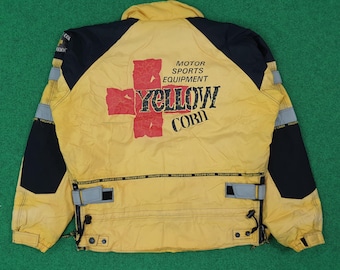 Vintage Yellow Corn Sportwear Racing Suit Jacket - Etsy
