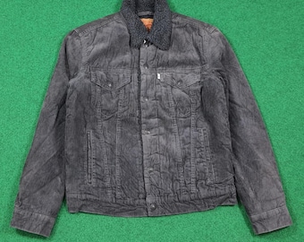 Vintage Levi's Sherpa Lined Corduroy Trucker Jacket