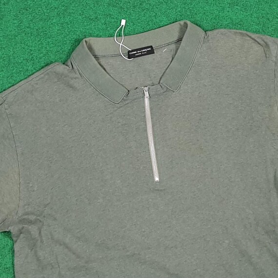 Vintage Comme Des Garcons Homme Plus Polo Zip Tee - Etsy Denmark