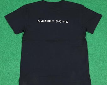 Vintage Number (n)ine Japanese Designer Brand Custom T-shirt - Etsy