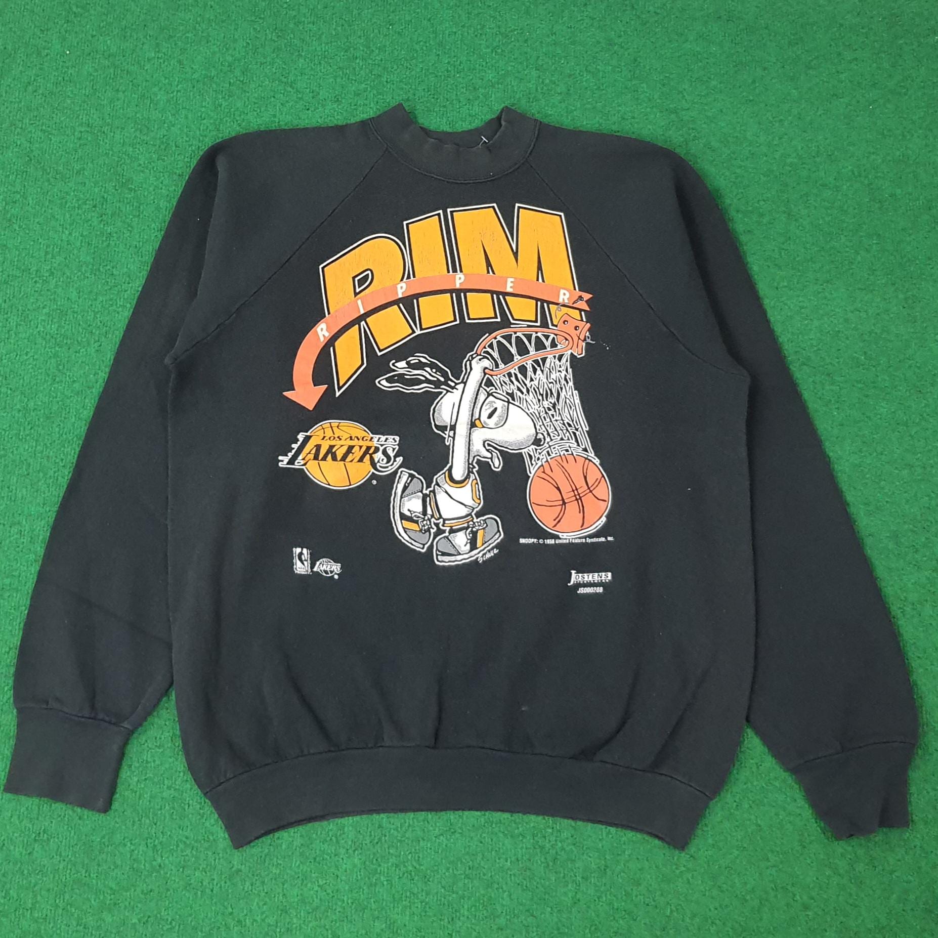 Vintage NBA Lakers X Snoopy 1958 Sweatshirt - Etsy