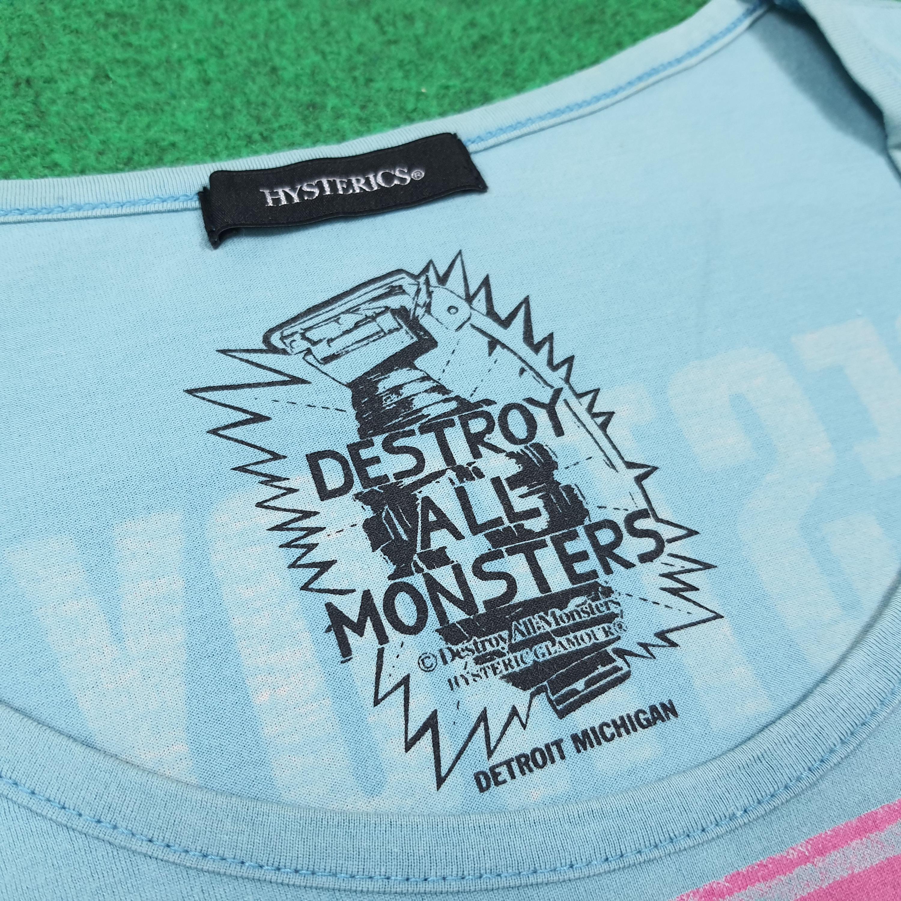 Vintage Hysteric Glamour X Destroy All Monsters Tee - Etsy