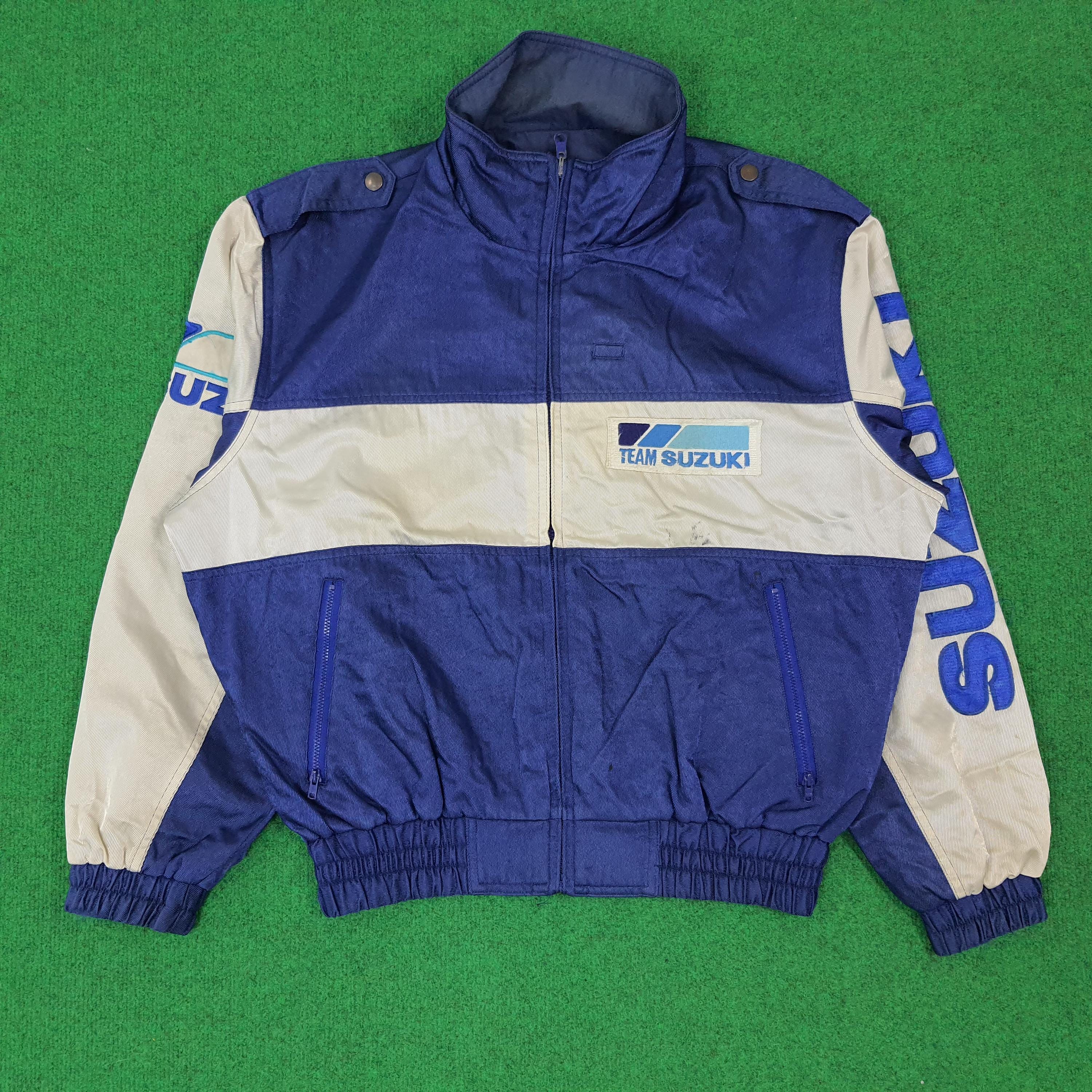 Vintage 90s Team Suzuki Japan Reversible Jacket - Etsy