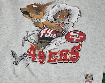 Vintage Nutmeg San Francisco 49ers Jack Davis - Etsy