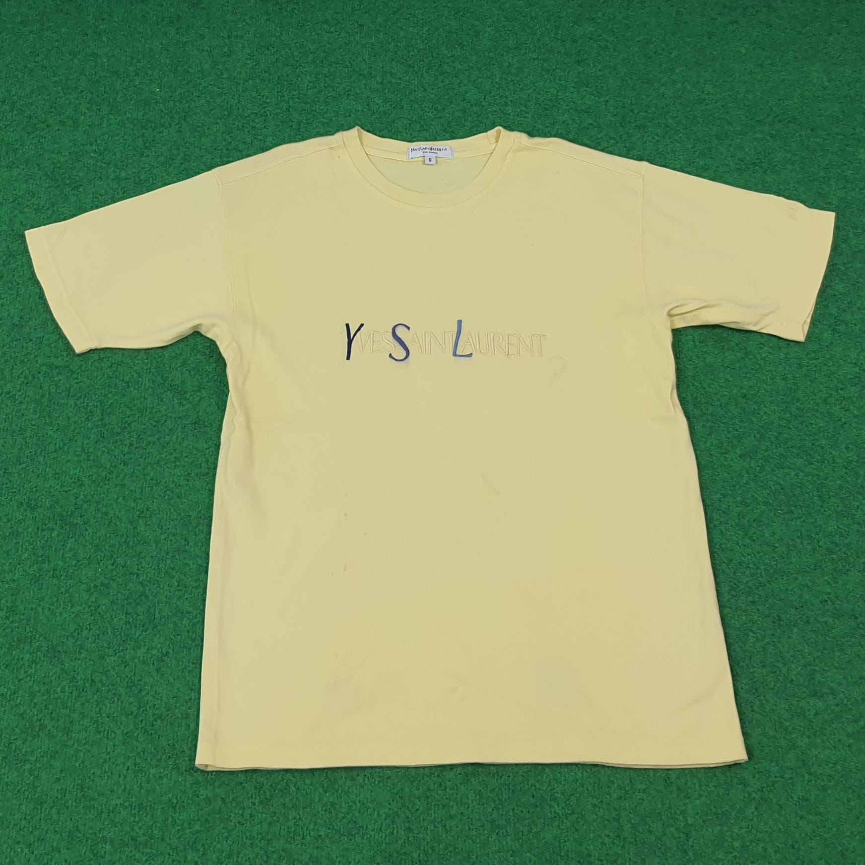 Vintage Saint Laurent Tshirt - Etsy