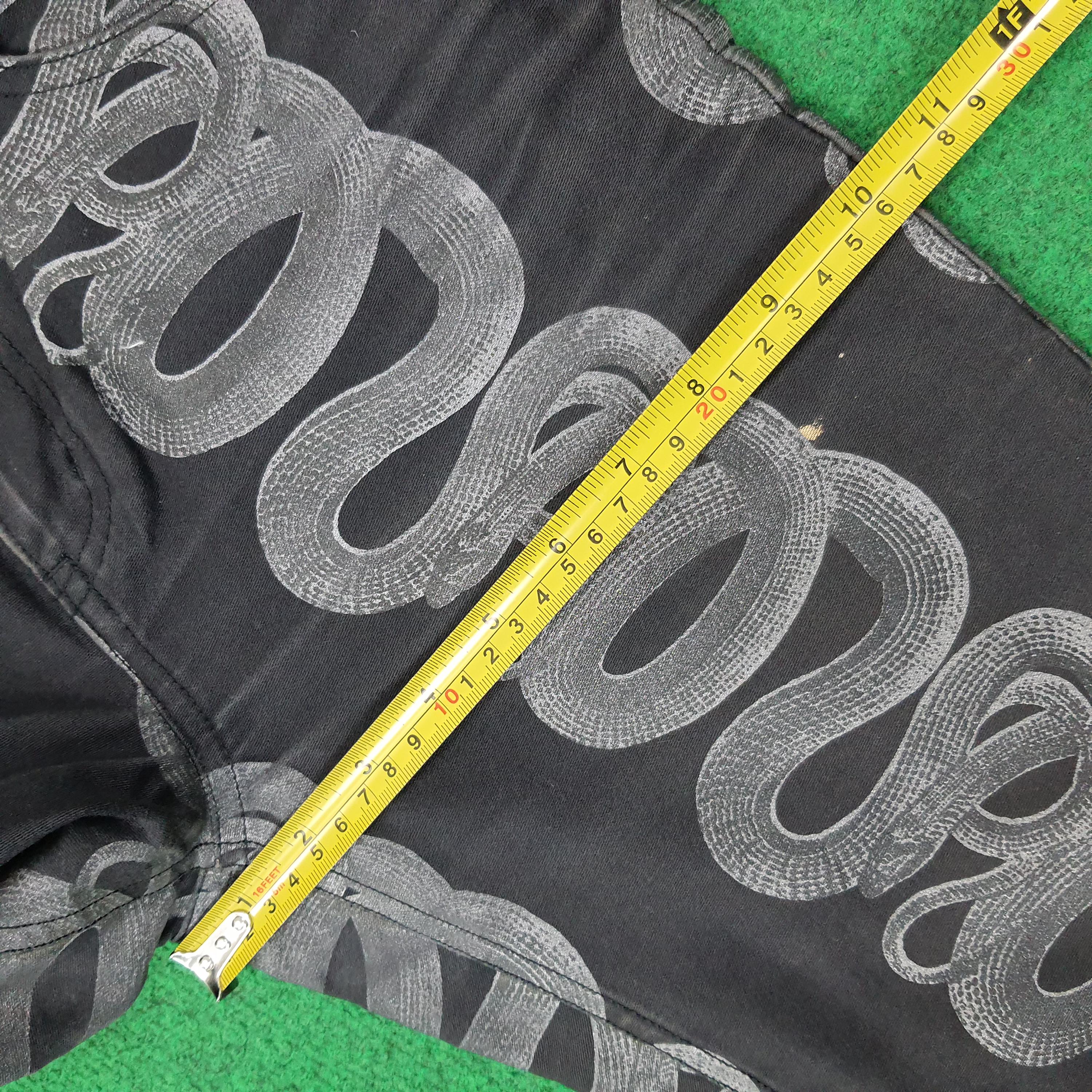 Vintage Hysteric Glamour Snake Motif Graphic Denim - Etsy