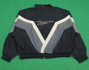 Vintage 90s Reebok Windbreaker Oversize Jacket