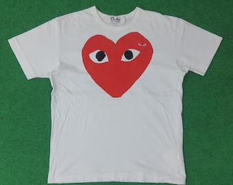 Vintage Comme Des Garcons PLAY Tshirt