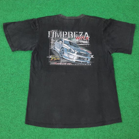 Vintage Impreza WRX Racing Kaminari USA Tshirt