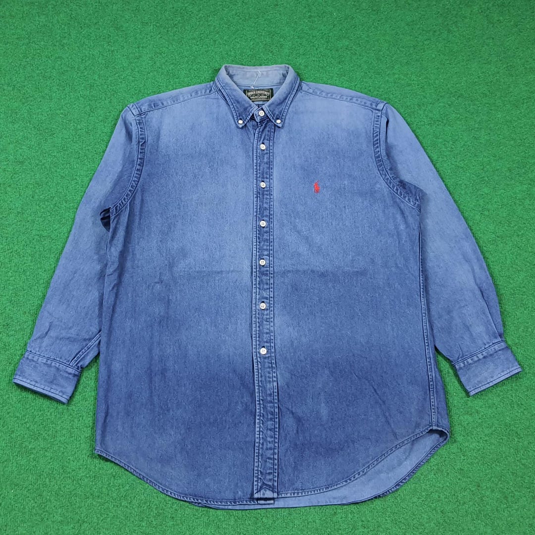 Vintage Polo Country Ralph Lauren Button up Shirt - Etsy