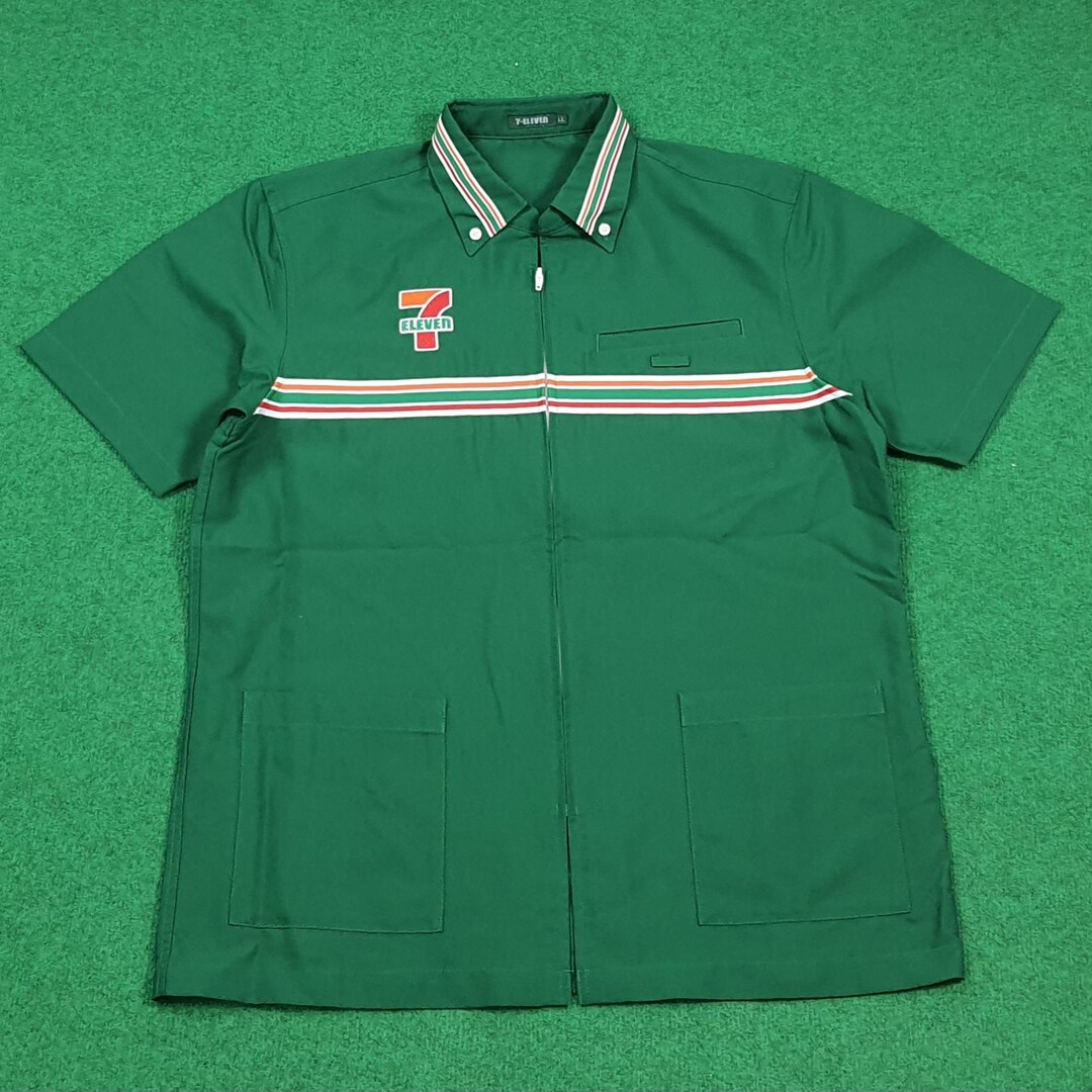 Vintage 7-eleven Japan Worker Uniform Zipper Jacket - Etsy
