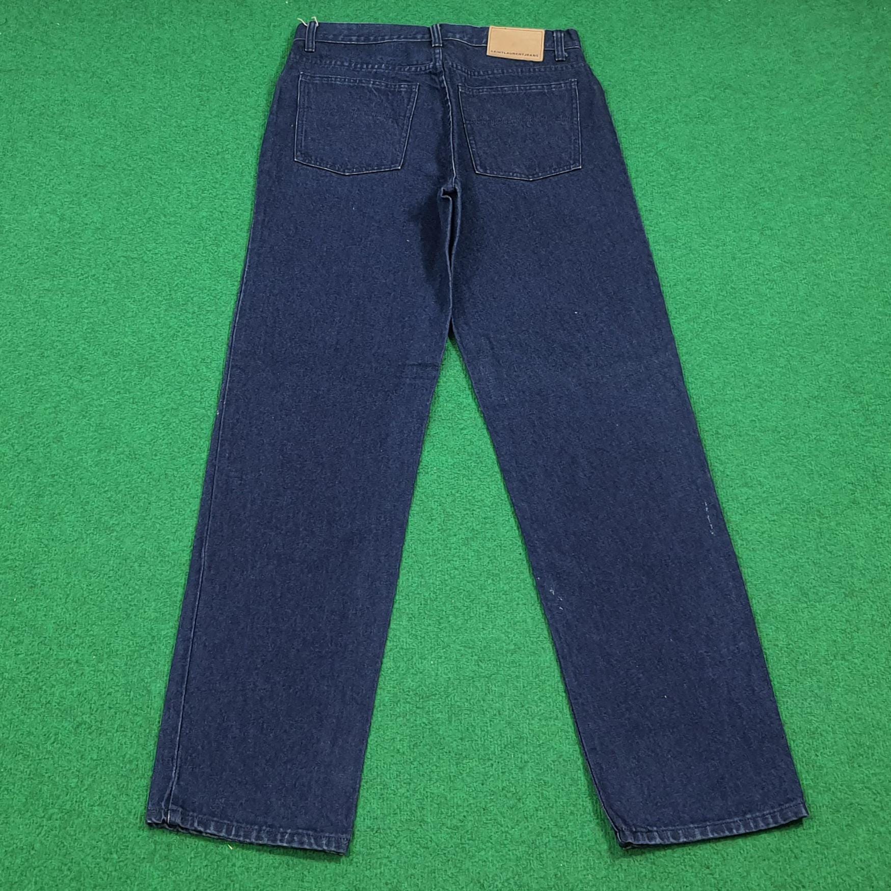 Vintage Saint Laurent Jeans YSL Designer Jeans - Etsy Hong Kong