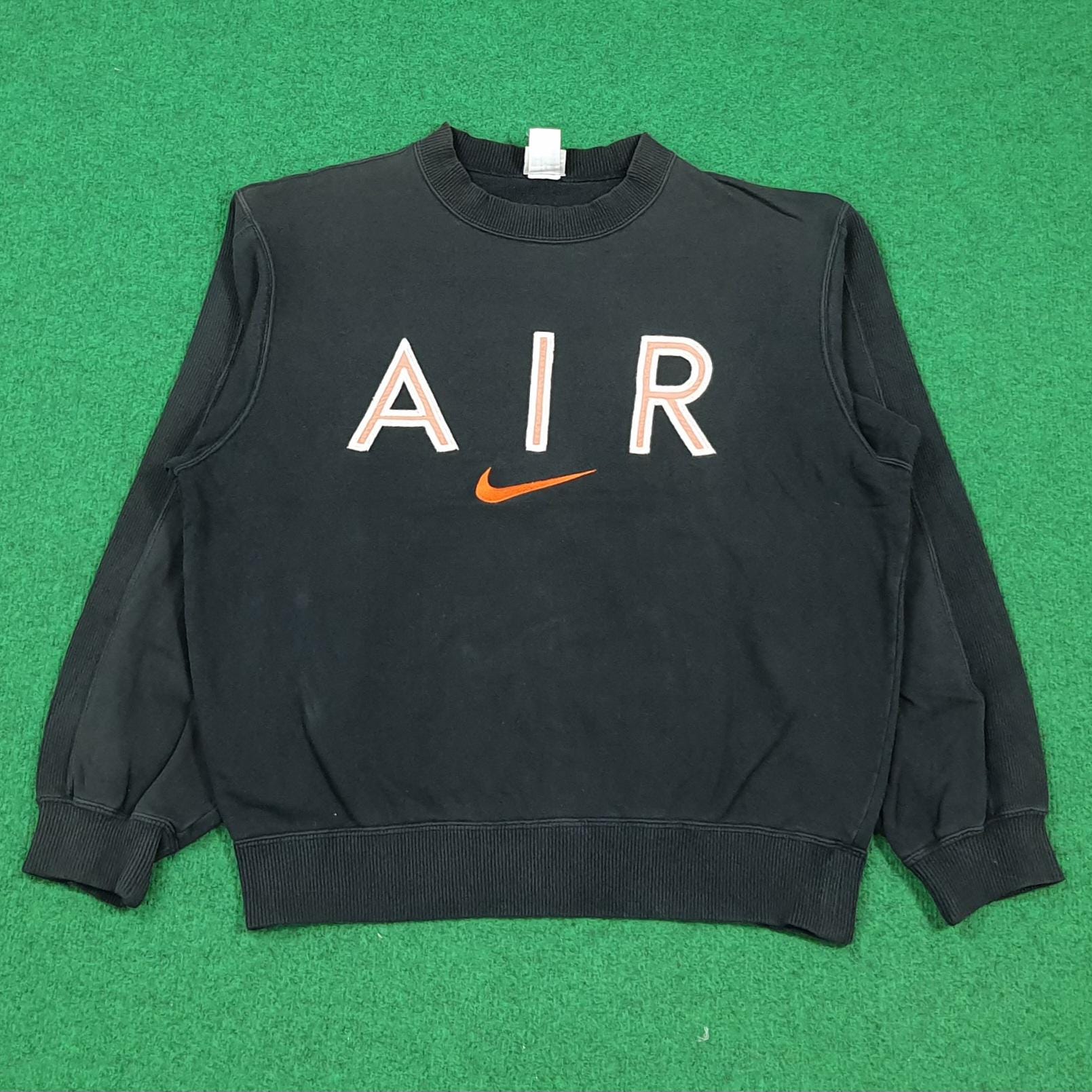 nike unisex vintage logo fleece oversized sweatshirt