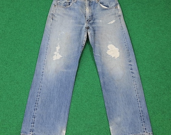 Vintage Levi's 502 Rare Redline Selvedge Jeans