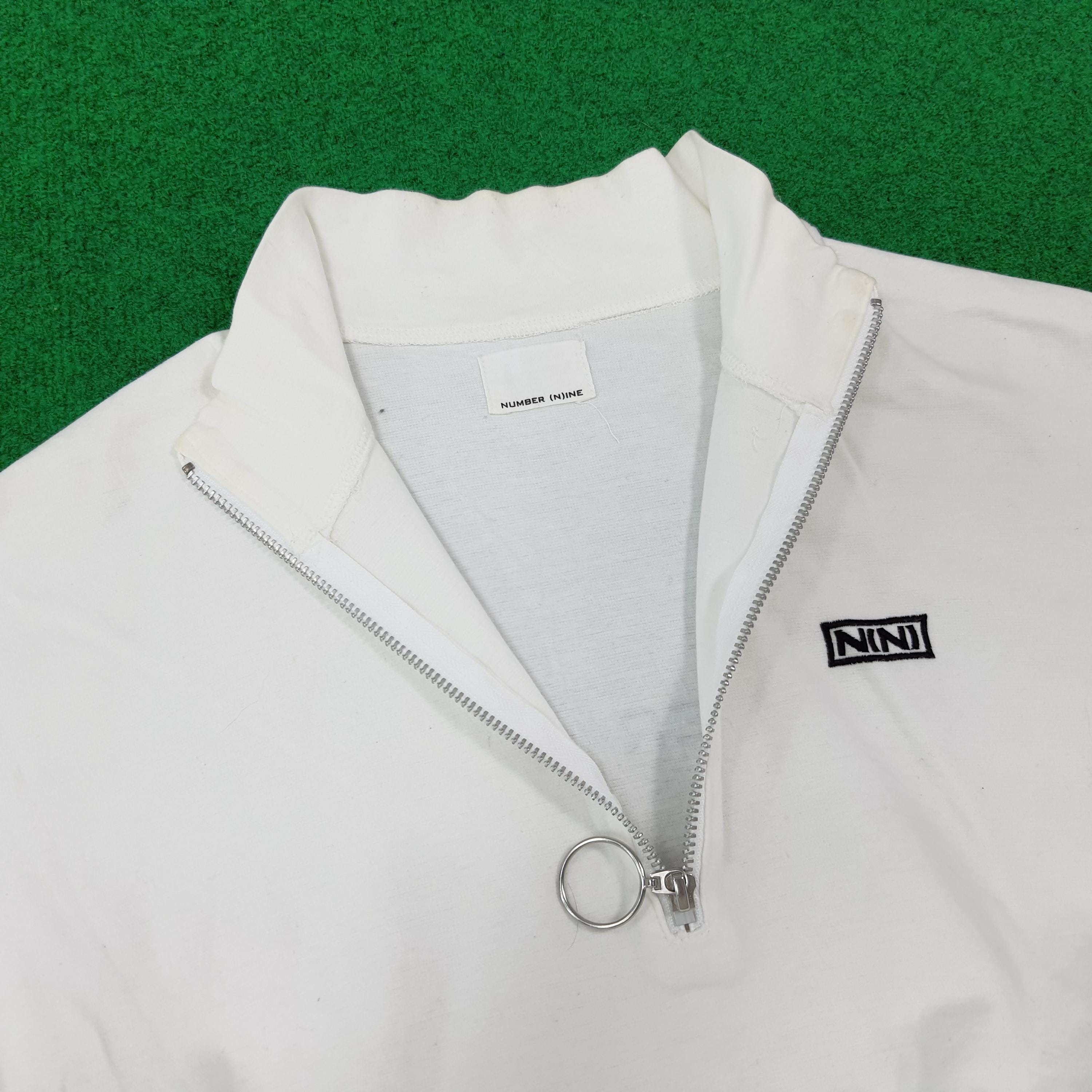 Vintage Number Nine Japan Half Zip Mock Neck Tshirt - Etsy