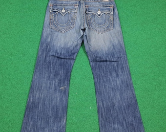Vintage True Religion Jeans Blue Baggy Bootcut
