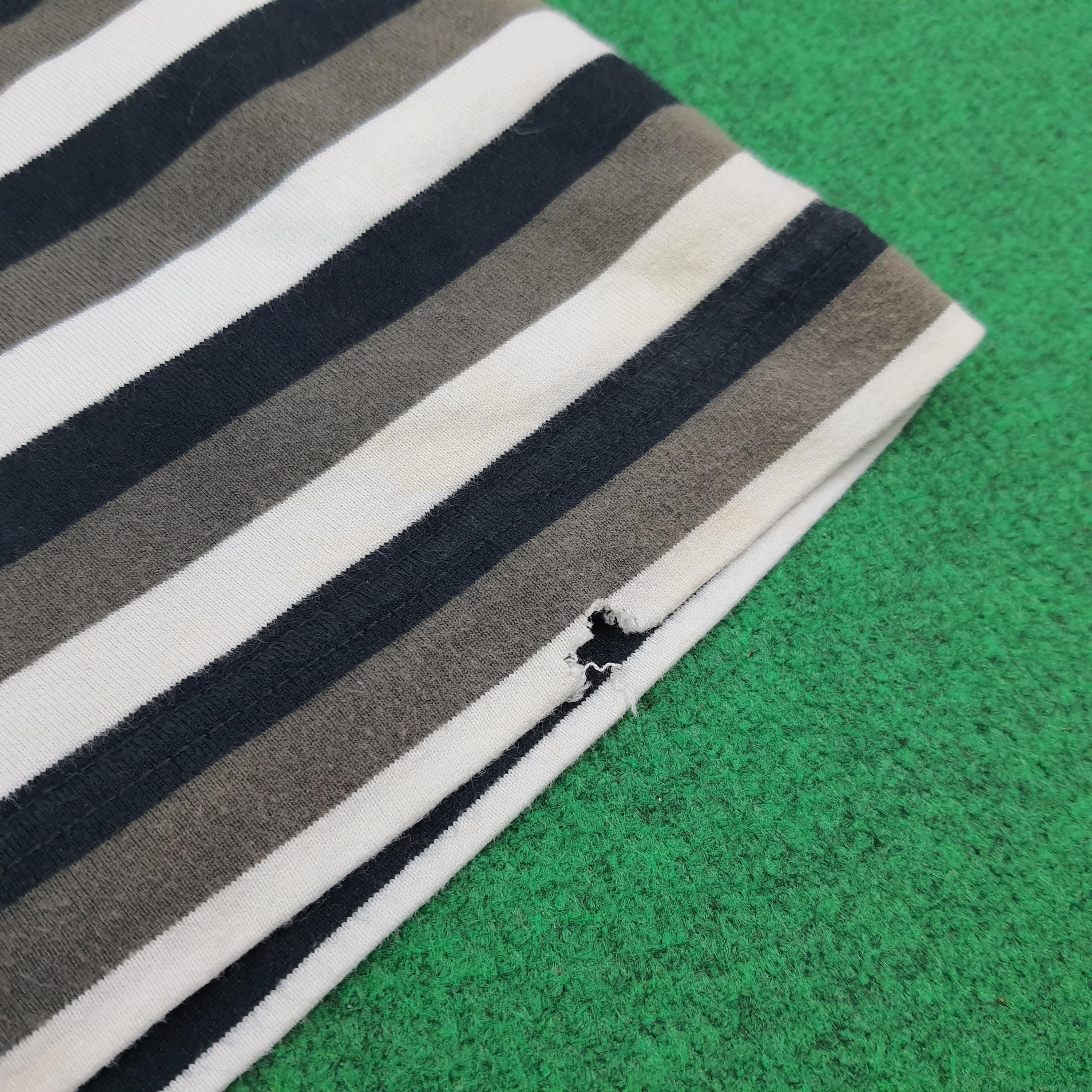 Vintage Comme Des Garcons Homme Striped Polo Shirt - Etsy