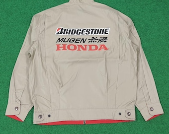 Vintage Bridgestone x Custom Mugen HONDA Motorsports Logo Jacket