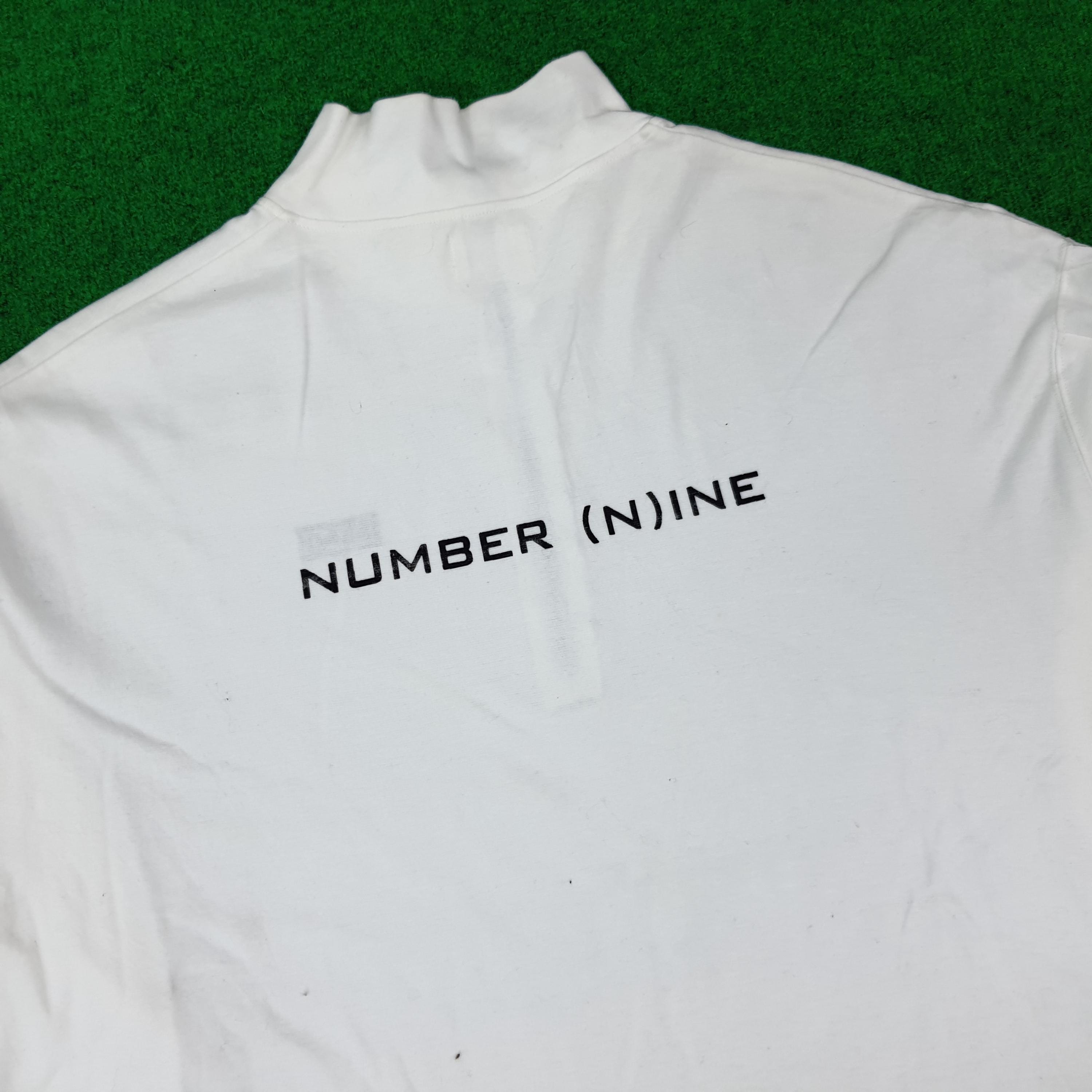 Vintage Number Nine Japan Half Zip Mock Neck Tshirt - Etsy