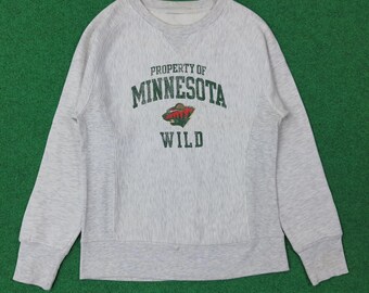 Bluza z okrągłym dekoltem Vintage Minnesota Wild