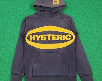 Vintage 90er Jahre Hysteric Glamour Heavy Big Logo Hoodie