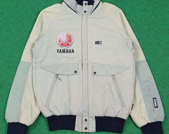 ヴィンテージ 90 年代 ヤマハ モータースポーツ ボンバー ジャケット