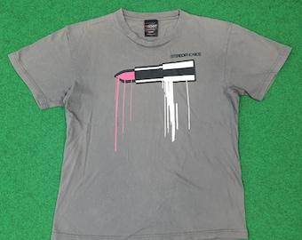 Vintage 90's Stereophonics Welsh Rock Band Black Medium T Shirt