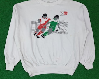 Vintage Coca Cola Italia'90 World Cup Sweatshirt