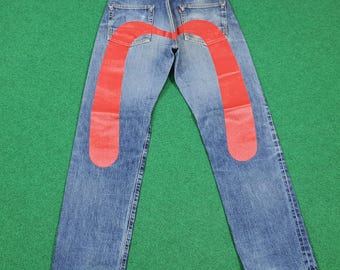 Vaqueros Daicock personalizados con orillo de la marca Vintage Evisu Japan Selvedge