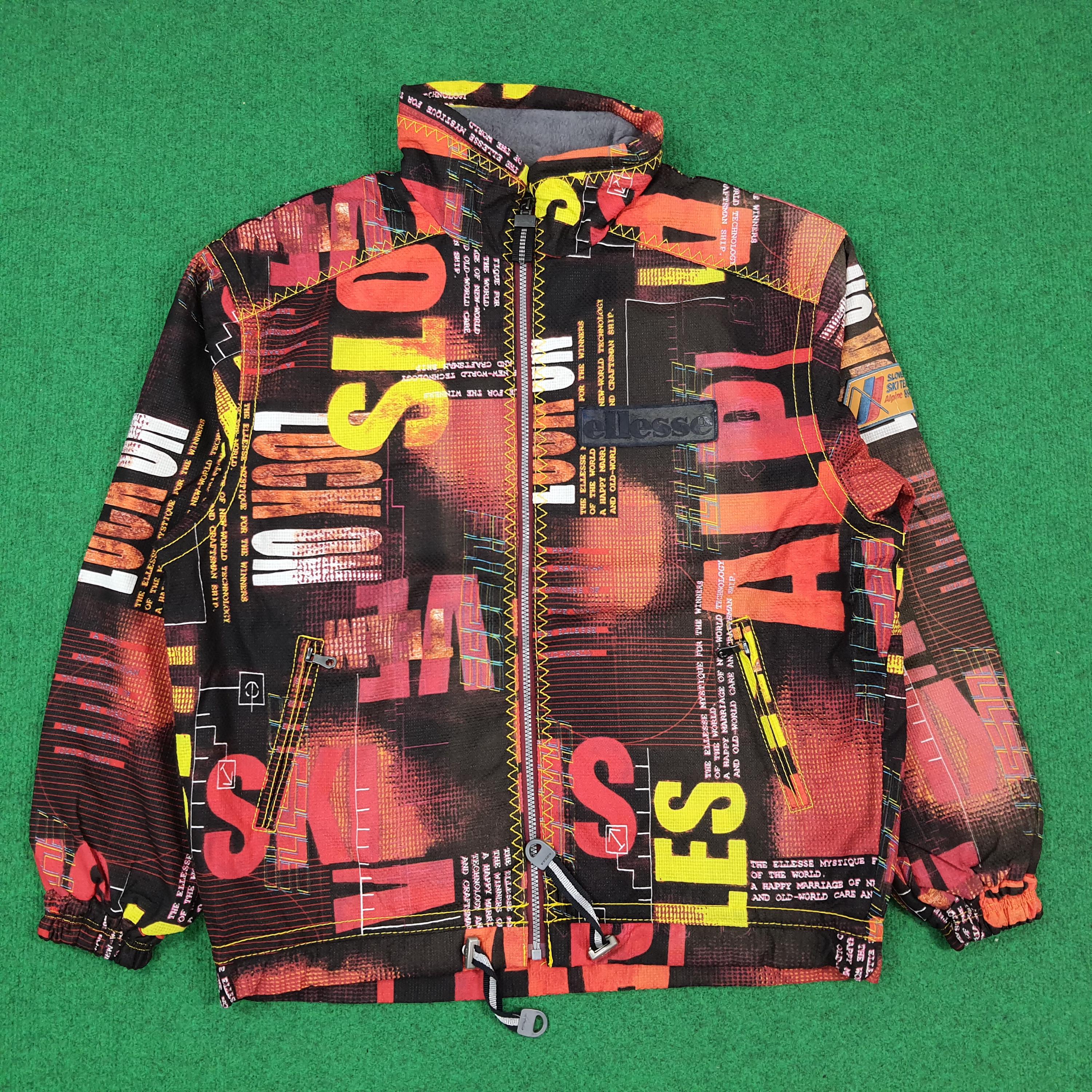 Ellesse Vintage Ski Jacket - Etsy
