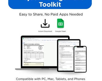 Modello Google Sheets per la gestione di progetti architettonici (download digitale)