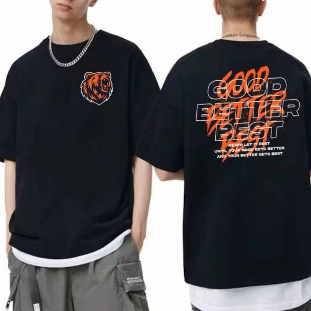 Good Better Best Hoodie | Motivational Graphic Sweatshirt | Trendy ...