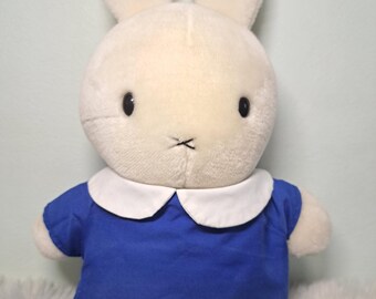 Peluche vintage raro de Miffy de SEGA Dick Bruna de 1992, fabricado en Corea, juguete retro de arcade de los 90, 972-0059