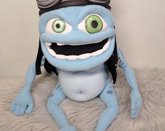 Peluche Crazy Frog vintage ULTRA RARO de 29 cm (2005) | Sonido interactivo funcional | La cosa molesta | Vivid Imaginations | Coleccionable con estética Y2K