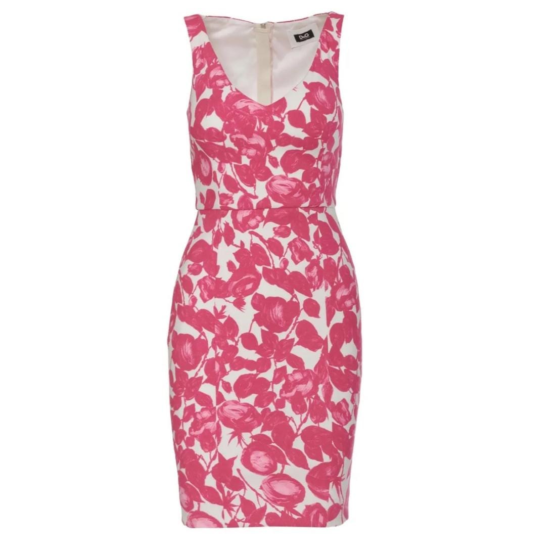 Dolce Gabbana Pink Dress - Etsy