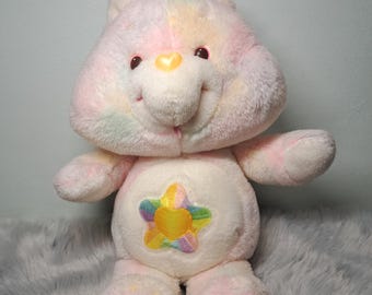 ULTRA RARE Vintage Care Bears True Heart Bear 1986 Original Kenner Plush 13” 80s Collectible