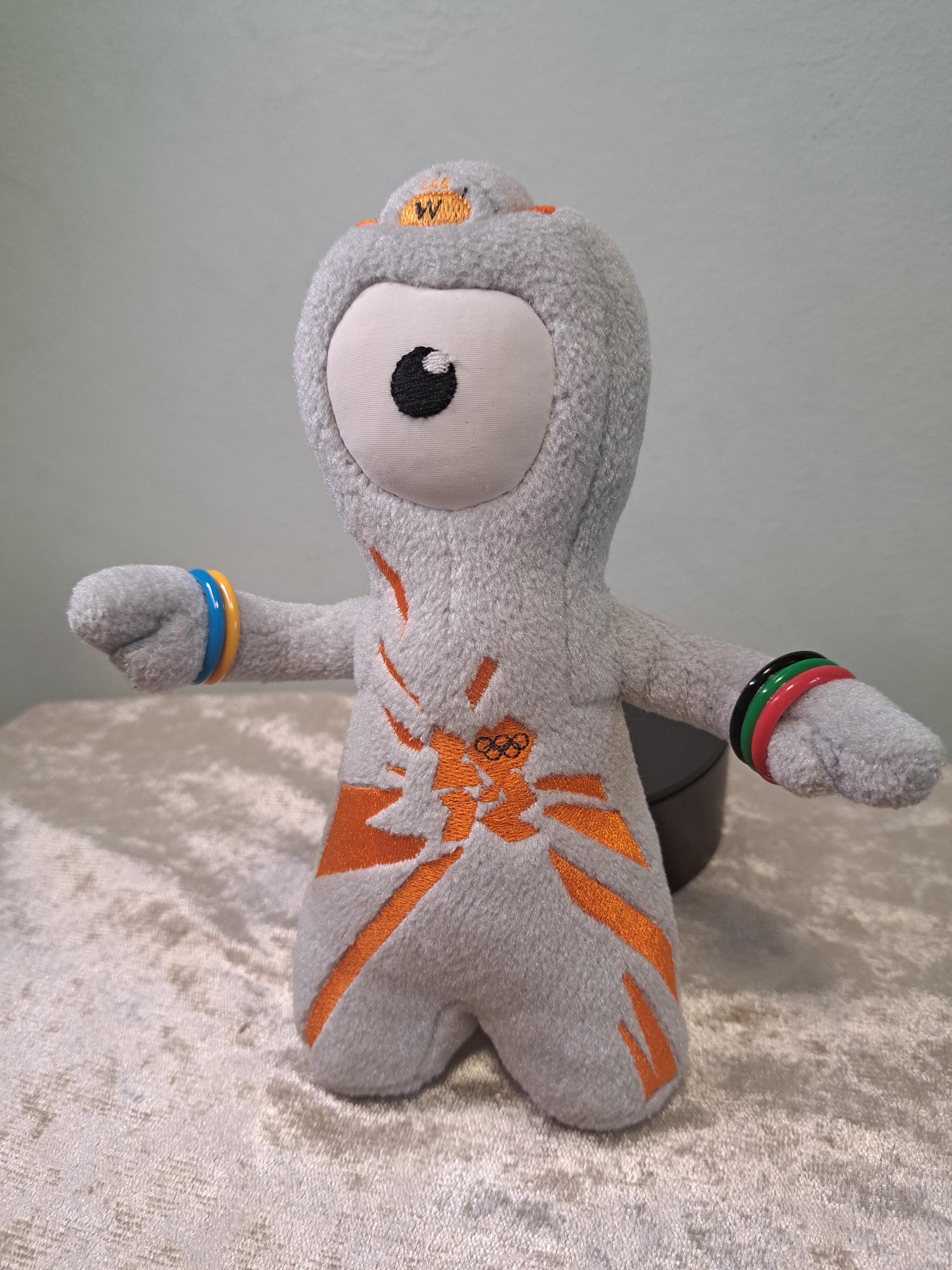 Lot De 2 Mascottes Officielles London 2012 – Jeux Olympiques – Rare