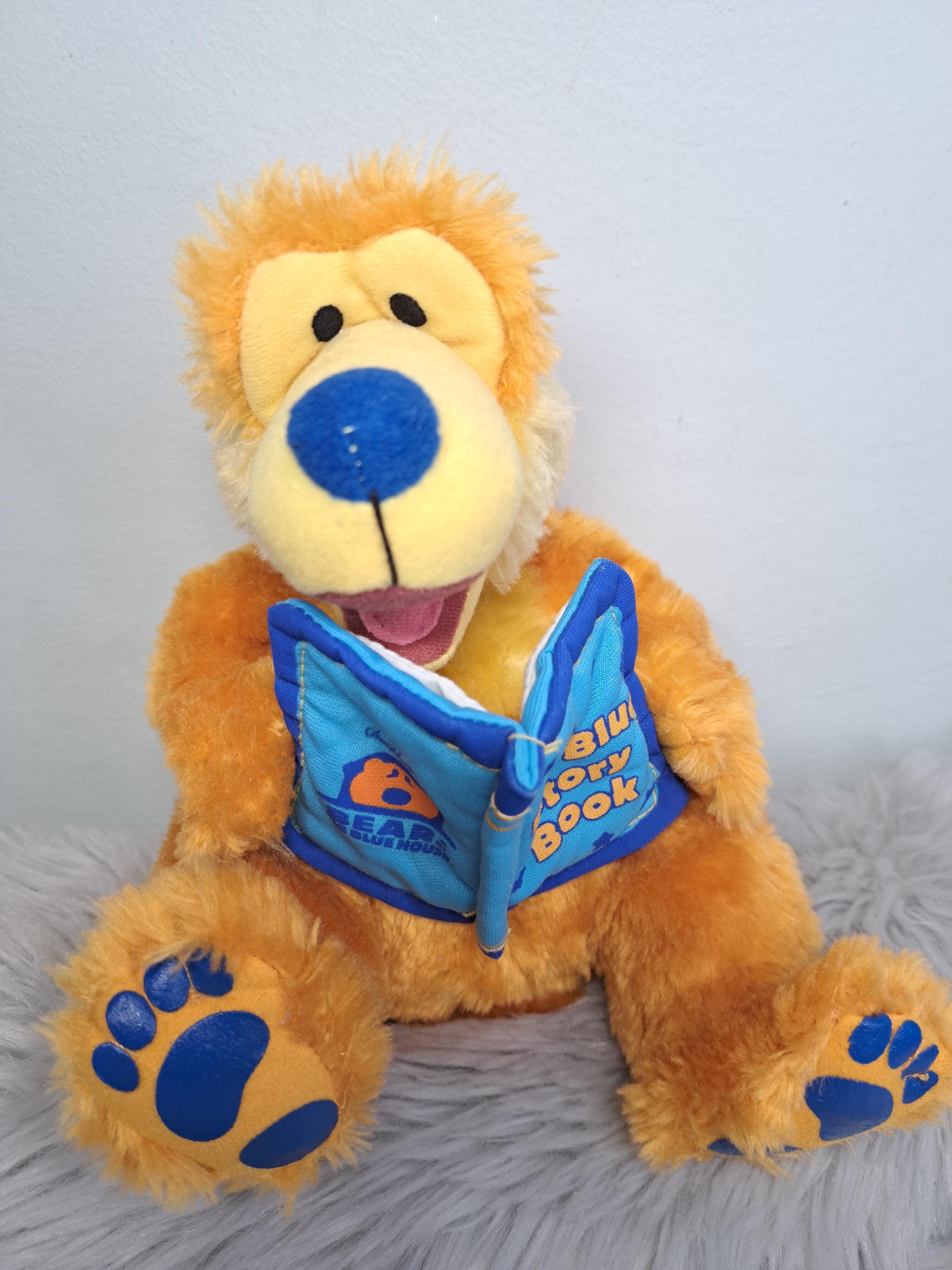 Bear in the Big Blue House Stuffed Animal - Etsy