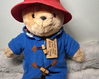 Rainbow Designs Paddington Bear 12" Plush PA1519, Collectible Paddington Soft Toy, Please Look After This Bear Tag