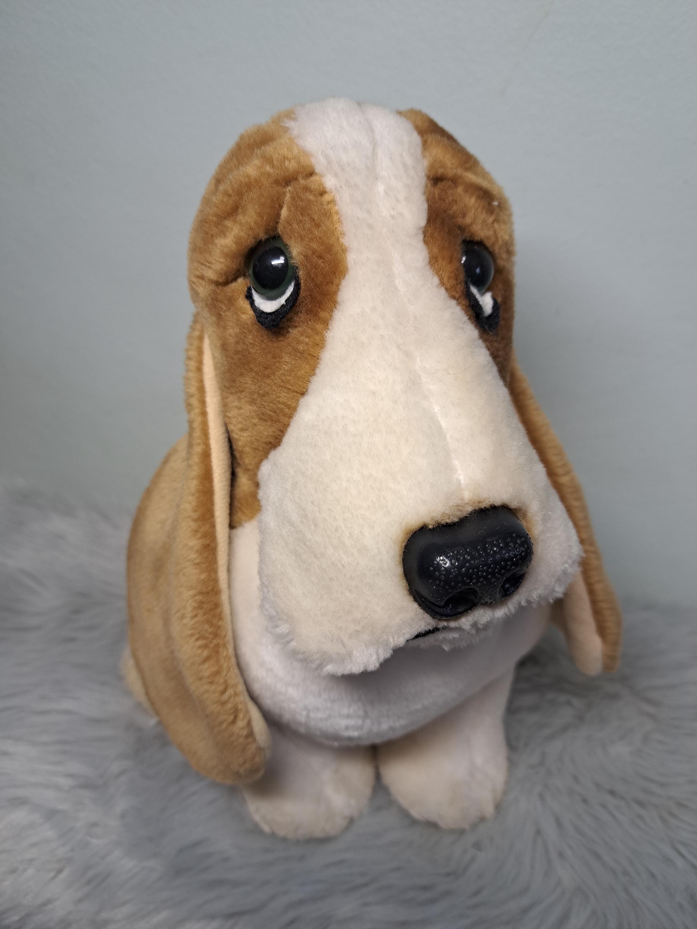 【当時物】playtalkin 犬 シェパード ぬいぐるみ　90年代ヴィンテージ 90年代の犬のぬいぐるみ - Etsy 日本