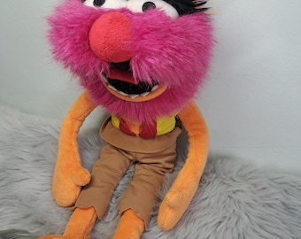 Peluche rare Disney Muppets de 35 cm (14 pouces) par Posh Paws | Édition limitée Jim Henson - Jouet en peluche de collection
