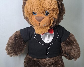 Peluche « Bête » de La Belle et la Bête de Build-A-Bear Disney - Édition limitée - 50 cm (19 pouces) - Objet de collection retiré de la vente - Avec smoking