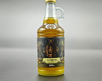 Virgin Olive Oil from Northern Syria – Cold Pressed – 500 ml /  Kaltgepresst