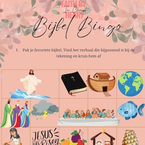 Bijbel God Bingo