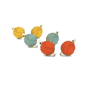 Crochet stud earrings | Cute, fun gift for people who love to crochet | Mix and match