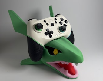 Rayquaza Controller Holder | Unique Gift for Anime Fans | Gamers Display Setup