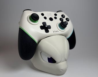 MewTwo Controller Holder | Unique Gift for Anime Fans | Gamers Display Setup