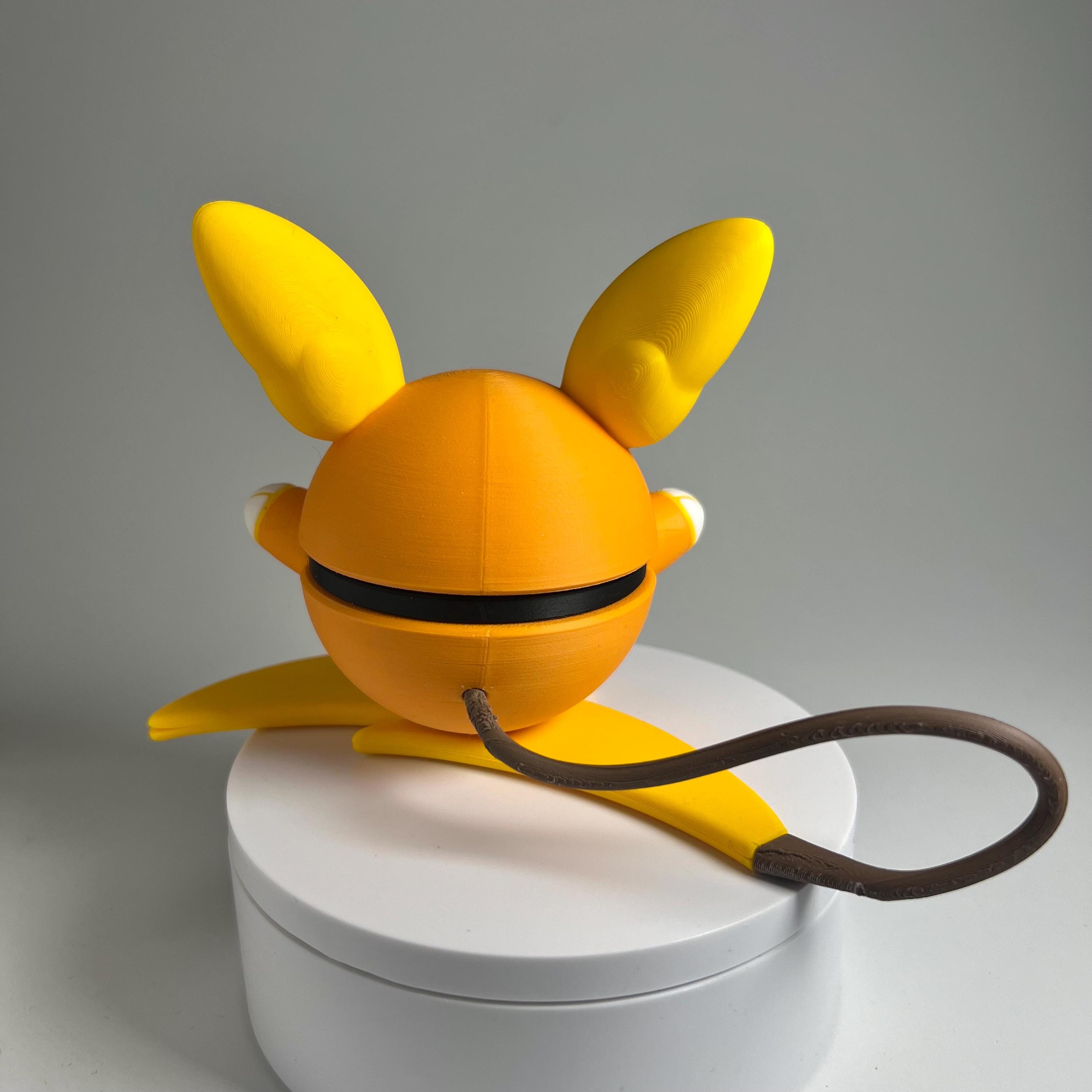 Pokemon Photo Props 0026 Alolan Raichu Pokeball | Pokemon Cosplay Props | Anime Desk Decor ...