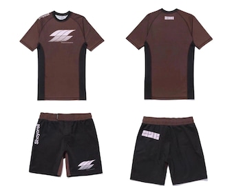 Shoyoroll Competitor 20.12 Rashguard SS et short d'entraînement kimono Bjit brésilien